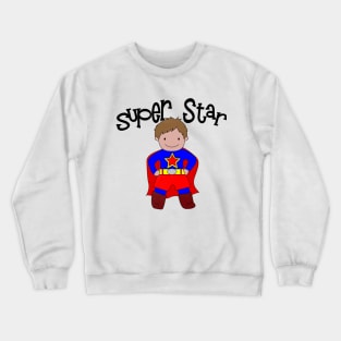 I'm A Super Star Kid Crewneck Sweatshirt